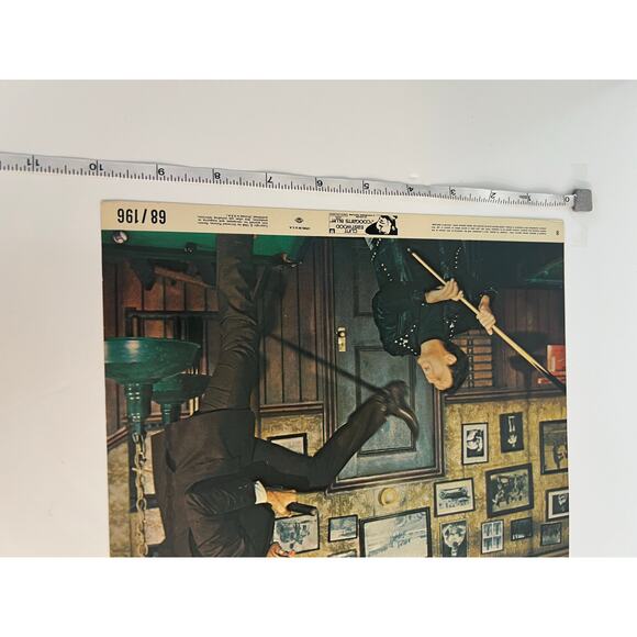 Photo Still 1968 Film Coogan's Bluff Clint Eastwood Pool Table Fight 68 / 196 JL - Picture 8 of 9